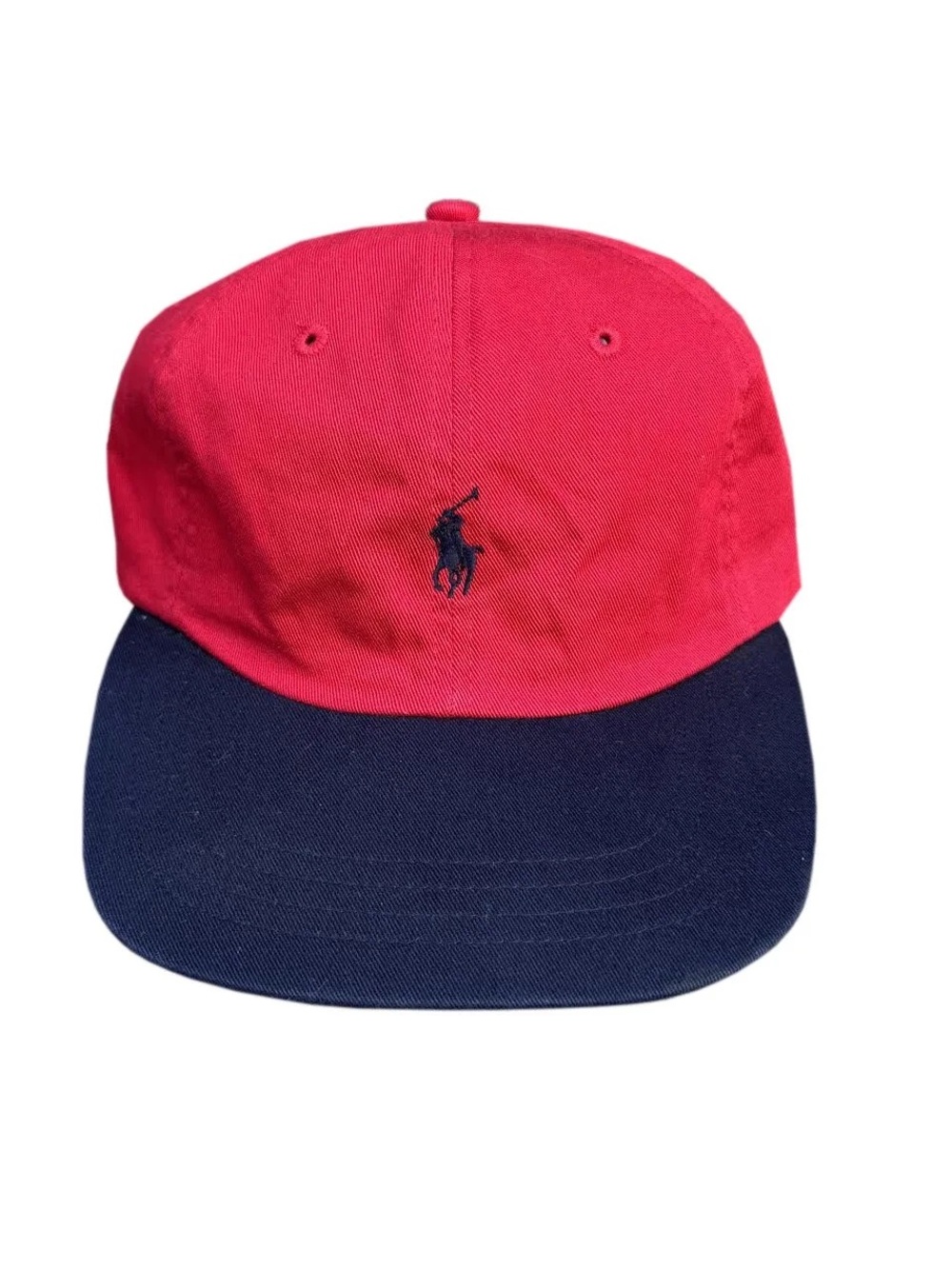 Vintage Polo Ralph Lauren Two Toned Pony Hat NWT